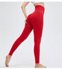 Yoga High Waist Push Up Seamless Sport Leggings Women Workout Pants Super Stretchy Gym Workout Tight Sport Leggings Lightweight Running Pants by Stevvex