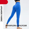 Yoga High Waist Push Up Seamless Sport Leggings Women Workout Pants Super Stretchy Gym Workout Tight Sport Leggings Lightweight Running Pants by Stevvex