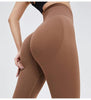 Yoga High Waist Push Up Seamless Sport Leggings Women Workout Pants Super Stretchy Gym Workout Tight Sport Leggings Lightweight Running Pants by Stevvex