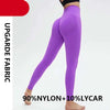 Yoga High Waist Push Up Seamless Sport Leggings Women Workout Pants Super Stretchy Gym Workout Tight Sport Leggings Lightweight Running Pants by Stevvex