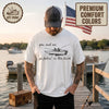 You and Me Go Fishin in the Dark Tee by Everyday Customs Co.