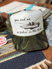 You And Me Go Fishin In The Dark Trucker Hat by Wild Junkie