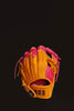 Youth Baseball Glove - Ice Cream glove (Strawberry & Sprinkles)