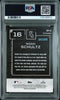 Graded 2025 Topps Bowman Noah Schultz #BTP16 Scouts Top 100 Mini Diamond /150 Rookie RC Baseball Card PSA 10 Gem Mint by Hall of Fame Sports Memorabilia
