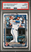 Graded 2024 Topps Bowman Draft Jac Caglianone #BD8 Rookie RC Baseball Card PSA 10 Gem Mint