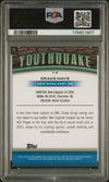 Graded 2024 Topps Chrome Drake Maye #Y2 Youthquake Rookie RC Football Card PSA 10 Gem Mint