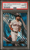 Graded 2024 Topps Chrome Black Jose Altuve #56 Blue Lava #/75 Baseball Card PSA 10 Gem Mint