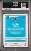 Graded 2020 Panini Donruss CeeDee Lamb #306 Rookie RC Football Card PSA 8 Near Mint
