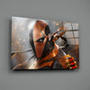 Deathstroke Glass Wall Art by Insigneart USA