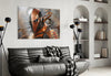 Deathstroke Glass Wall Art by Insigneart USA