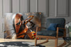 Deathstroke Glass Wall Art by Insigneart USA