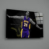Kobe Bryant Glass Wall Art by Insigneart USA