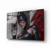 Cat Woman Glass Wall Art by Insigneart USA