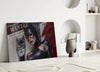 Cat Woman Glass Wall Art by Insigneart USA