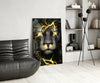 Lion Glass Wall Art by Insigneart USA