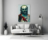 Joker Glass Wall Art by Insigneart USA
