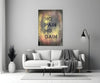 No Pain No Gain Glass Wall Art by Insigneart USA