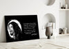 Words of Bob Marley Glass Wall Art by Insigneart USA