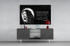 Words of Bob Marley Glass Wall Art by Insigneart USA