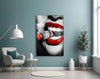 Burn the Money Glass Wall Art by Insigneart USA