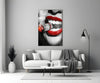 Burn the Money Glass Wall Art by Insigneart USA