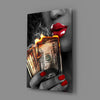 Burn the Money Glass Wall Art by Insigneart USA