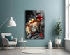 Burn the Money Glass Wall Art by Insigneart USA