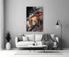 Burn the Money Glass Wall Art by Insigneart USA