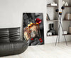 Burn the Money Glass Wall Art by Insigneart USA