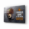 Coffee Glass Wall Art by Insigneart USA