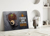 Coffee Glass Wall Art by Insigneart USA