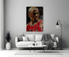 Michael Jordan Glass Wall Art by Insigneart USA