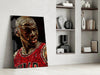 Michael Jordan Glass Wall Art by Insigneart USA