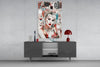 Harley Quinn Glass Wall Art by Insigneart USA