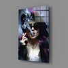 Marla Singer Glass Wall Art by Insigneart USA