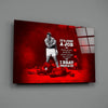 Muhammad Ali Glass Wall Art by Insigneart USA