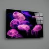 Jellyfish Glass Wall Art by Insigneart USA