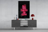 Now Glass Wall Art by Insigneart USA