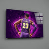 Lebron James Glass Wall Art by Insigneart USA