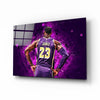 Lebron James Glass Wall Art by Insigneart USA