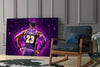 Lebron James Glass Wall Art by Insigneart USA