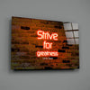 Words of Lebron James Glass Wall Art by Insigneart USA