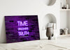 Words of Seneca Glass Wall Art by Insigneart USA