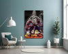 Respect for Kobe Bryant Glass Wall Art by Insigneart USA