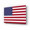 Flag of the United States Glass Wall Art by Insigneart USA
