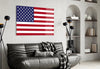 Flag of the United States Glass Wall Art by Insigneart USA