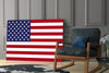 Flag of the United States Glass Wall Art by Insigneart USA