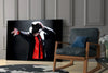 Michael Jackson Glass Wall Art by Insigneart USA