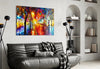 Lighted Street Glass Wall Art by Insigneart USA