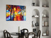 Lighted Street Glass Wall Art by Insigneart USA
